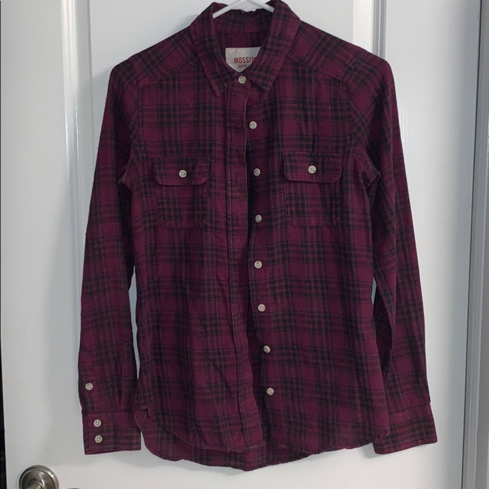 Purple Flannel Shirt